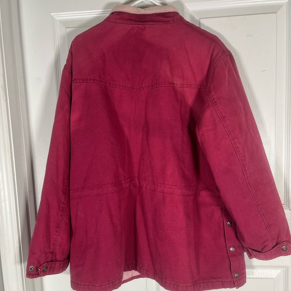 Roper Pink Fleece Jacket - Picture 2 of 3